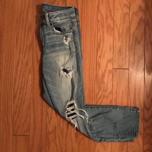 American Eagle Hi-Rise Super Stretch Crop Jeggings